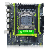 X99-8D4 ATX Motherboard Set + Xeon E5 2630 V4 CPU + 16GB DDR4 2133MHZ RAM Bundle Motherboard